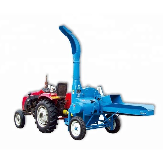 Straw chopping machine 