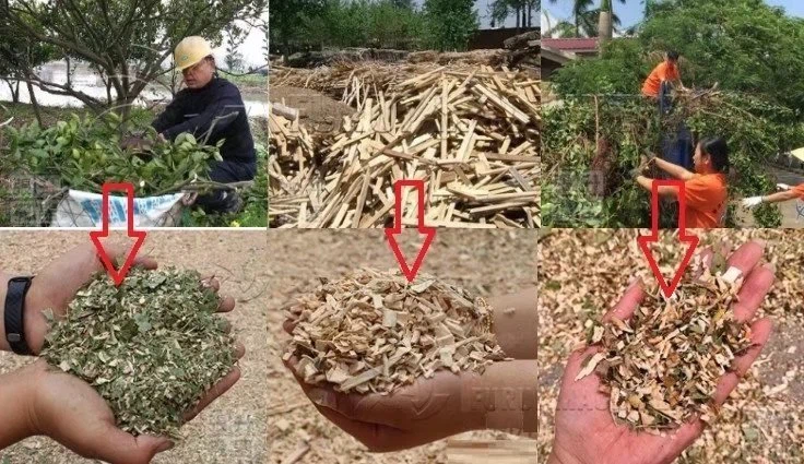 wood crusher machine shredder