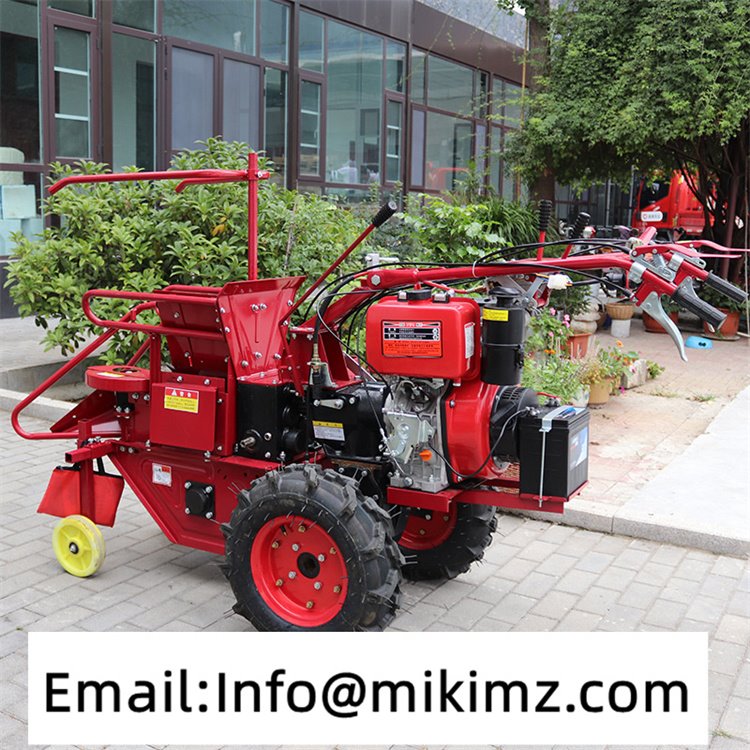 Corn sorghum Reed harvester machine