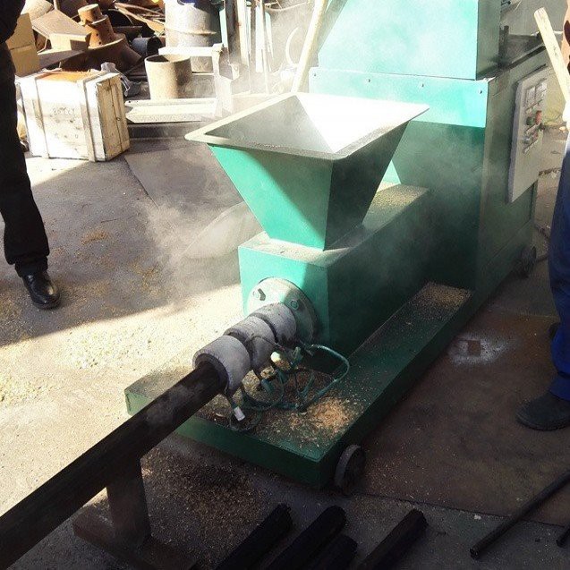 wood briquette press (2)