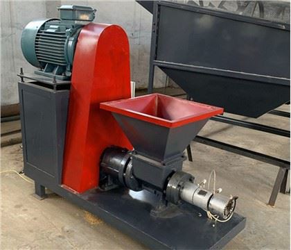 Sägemehl-Holzbrikettmaschine