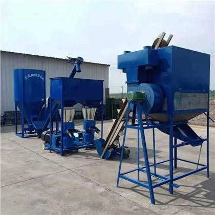 Produktionslinie für Holzpellets