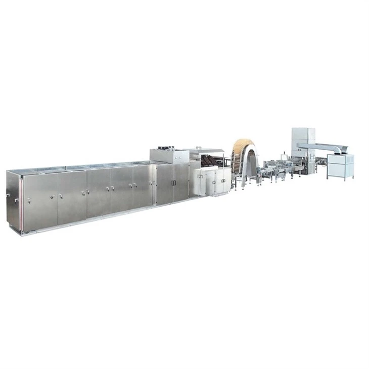 Produktionslinie für Waffelkekse