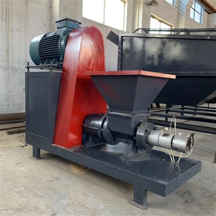 Automatisierte Kokosnussschalen-Holzkohlebrikettmaschine