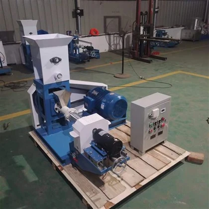 Extrudermaschine mit schwimmendem Futter