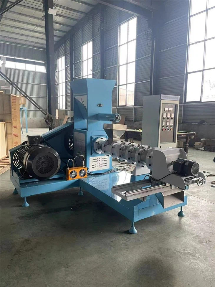 Space-Saving Fish Feed Extruder