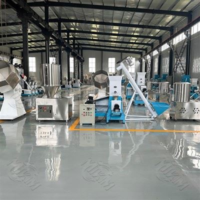 Sinking Floating Fish Feed Pellet Processing Line
